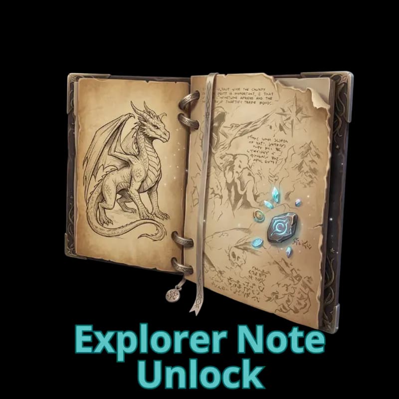 Explorer Note Unlock